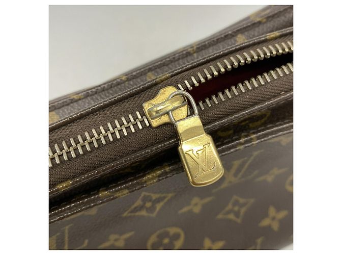 Borsa a tracolla Louis Vuitton Monogram Vivacite MM Marrone - vista 10
