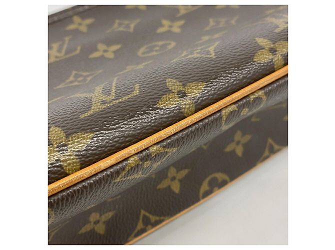 Borsa a tracolla Louis Vuitton Monogram Vivacite MM Marrone - vista 11