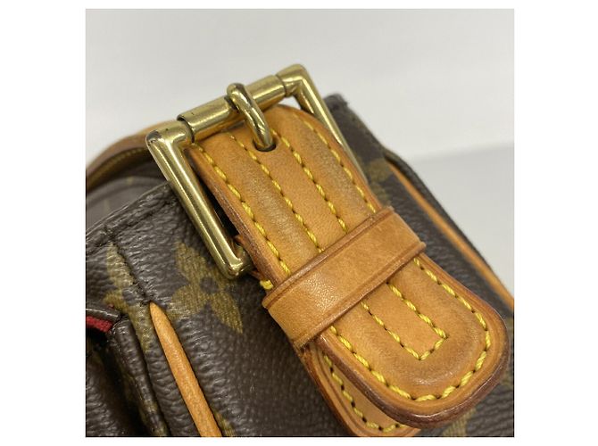 Borsa a tracolla Louis Vuitton Monogram Vivacite MM Marrone - vista 8