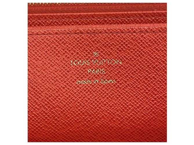 Louis Vuitton Monogram Zippy Wallet Rot - Ansicht 4
