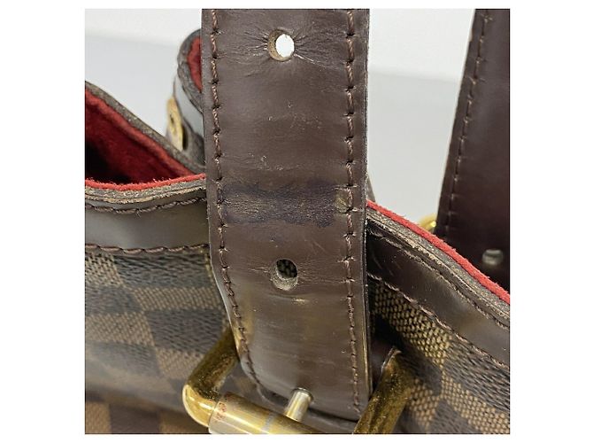 Borsa Tote Louis Vuitton Damier Hampstead MM Damier ebene - vista 7