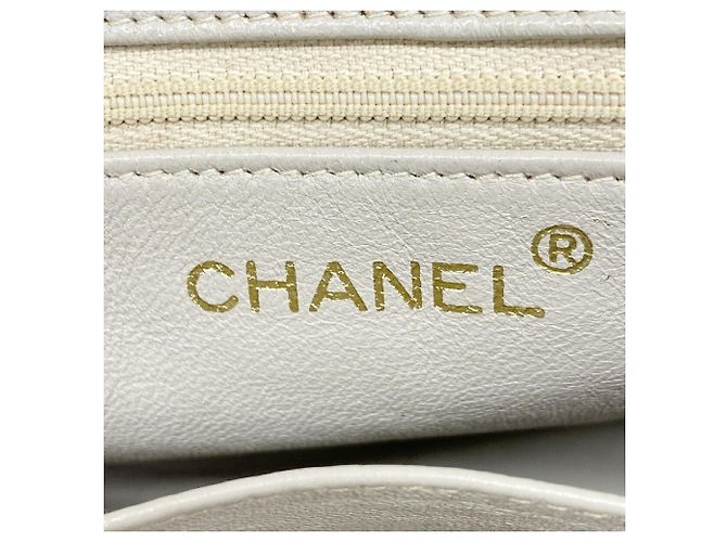 Borsa a tracolla Chanel Beige Matelassé - vista 5