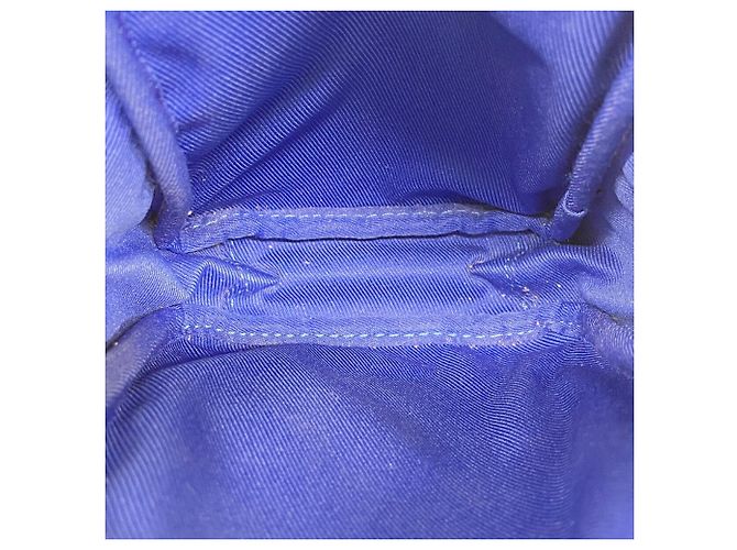 Borsa a tracolla Louis Vuitton Taurillon Illusion Blu Verde chiaro - vista 4