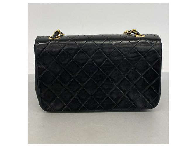 Borsa a tracolla con catena Chanel Matelassé Nero - vista 11