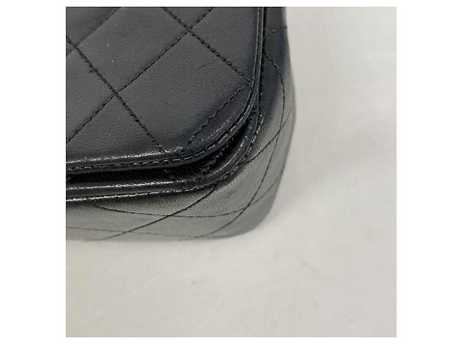 Borsa a tracolla con catena Chanel Matelassé Nero - vista 8