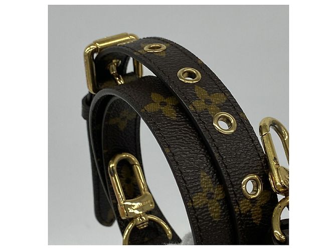 Borsa Louis Vuitton Monogram Pochette Metis MM Marrone - vista 11