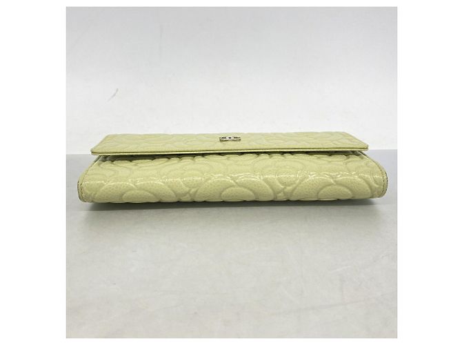 Cartera larga Chanel verde - vista 2