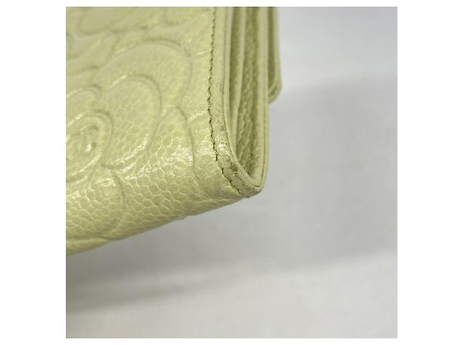 Cartera larga Chanel verde - vista 5