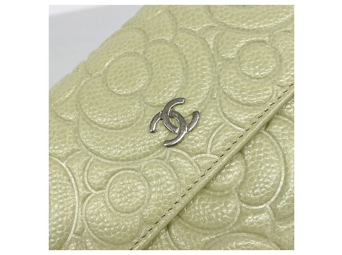 Cartera larga Chanel verde - vista 6