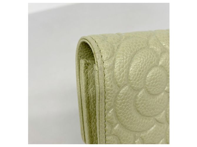 Cartera larga Chanel verde - vista 7