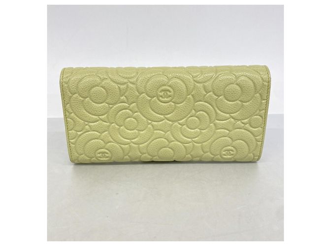 Cartera larga Chanel verde - vista 8