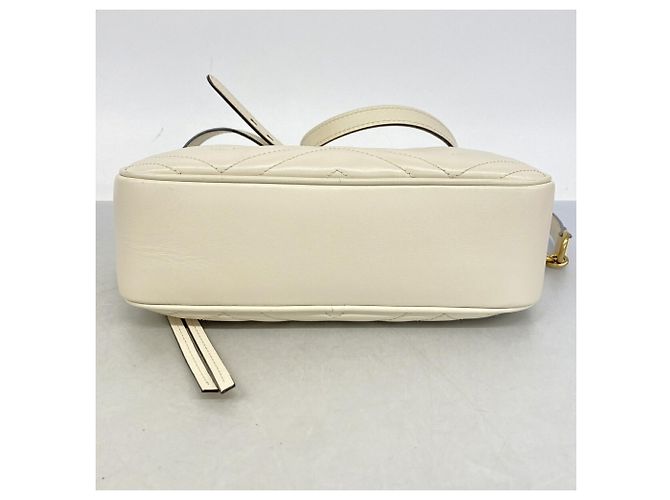 Borsa a tracolla Gucci GG Marmont Crudo - vista 3