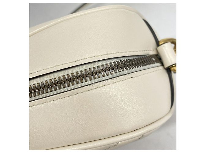 Borsa a tracolla Gucci GG Marmont Crudo - vista 7