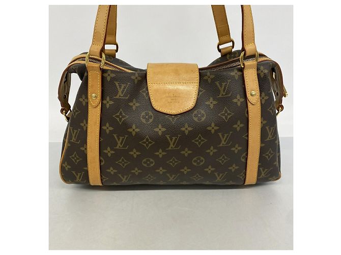 Borsa a tracolla Louis Vuitton Monogram Streza PM Marrone - vista 11