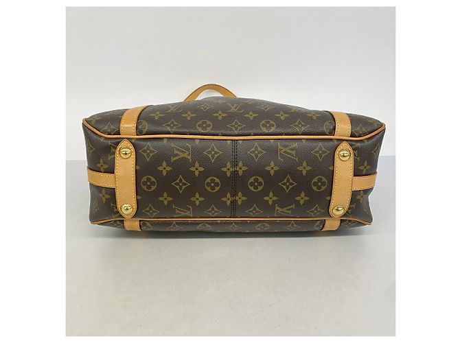 Borsa a tracolla Louis Vuitton Monogram Streza PM Marrone - vista 3