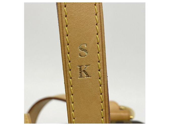 Borsa a tracolla Louis Vuitton Monogram Streza PM Marrone - vista 6