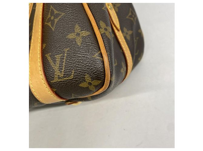Borsa a tracolla Louis Vuitton Monogram Streza PM Marrone - vista 9