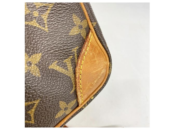 Sac à épaule Louis Vuitton Monogram Trocadero 24 Marron - vue 6