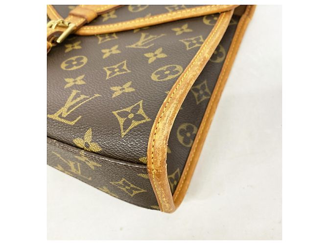 Borsa Louis Vuitton Monogram Bel Air Marrone - vista 11