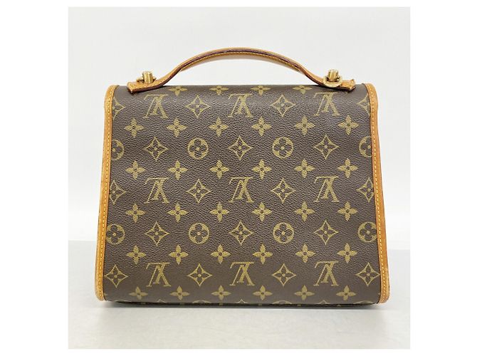 Borsa Louis Vuitton Monogram Bel Air Marrone - vista 12