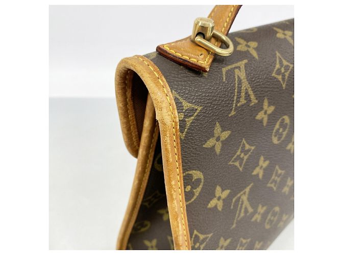 Borsa Louis Vuitton Monogram Bel Air Marrone - vista 7