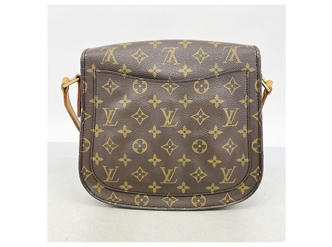 Borsa a tracolla Louis Vuitton Monogram Saint Cloud GM Marrone - vista 12