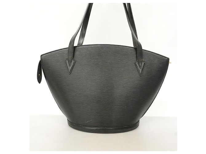 Borsa Tote Louis Vuitton Epi Saint Jacques Nero - vista 12