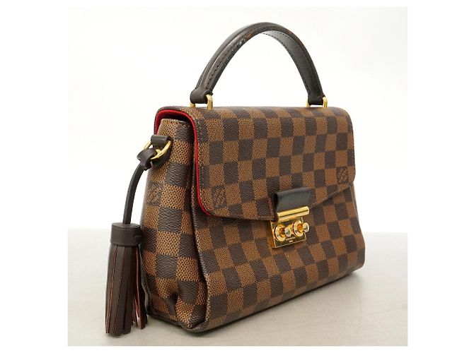 Borsa Louis Vuitton Damier Croisette N53000 Ebene da donna Damier ebene - vista 2