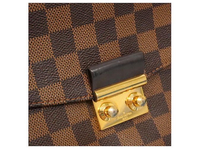 Borsa Louis Vuitton Damier Croisette N53000 Ebene da donna Damier ebene - vista 8