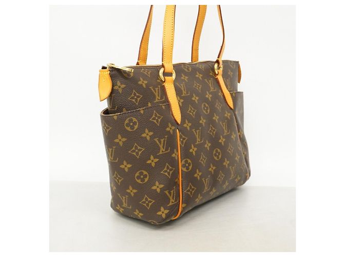 Borsa Tote Louis Vuitton Monogram Totally PM Marrone - vista 2