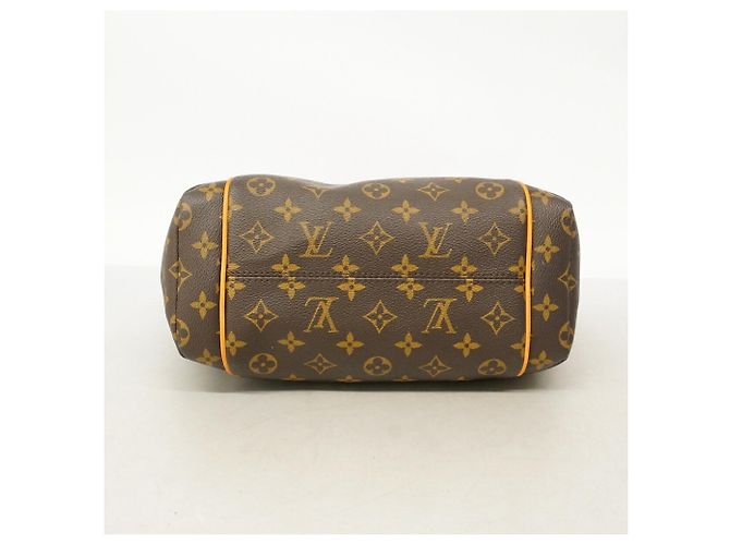 Borsa Tote Louis Vuitton Monogram Totally PM Marrone - vista 3