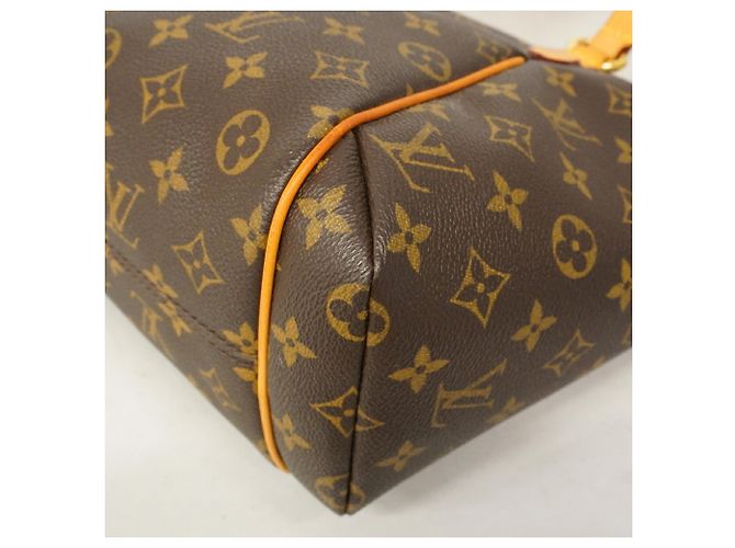 Borsa Tote Louis Vuitton Monogram Totally PM Marrone - vista 6