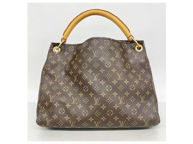 Bolsa de Ombro Louis Vuitton Monogram Artsy MM Marrom - vista 10