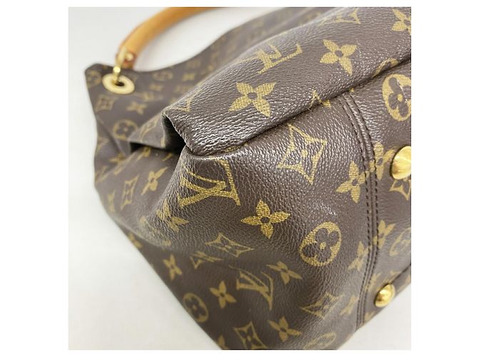 Bolsa de Ombro Louis Vuitton Monogram Artsy MM Marrom - vista 6