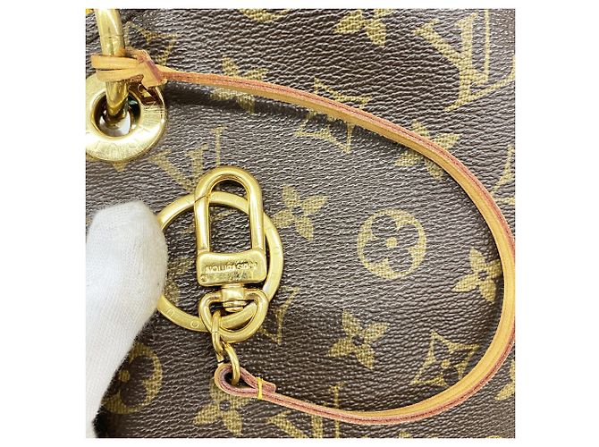 Bolsa de Ombro Louis Vuitton Monogram Artsy MM Marrom - vista 9