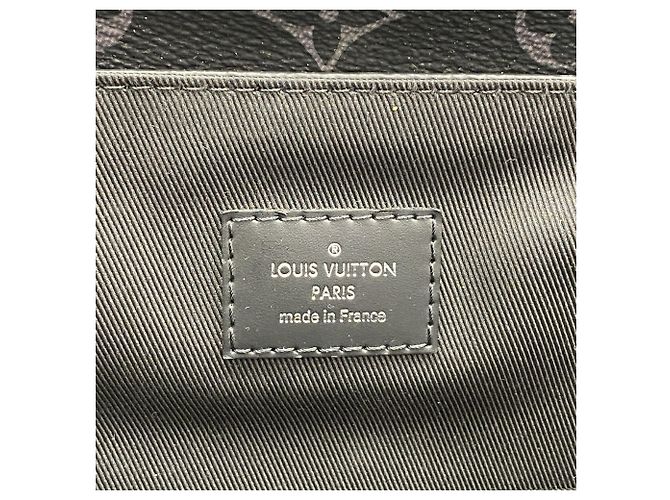 Zaino Steamer Monogram Eclipse Louis Vuitton Nero - vista 5