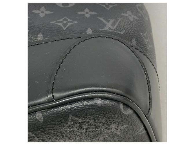 Zaino Steamer Monogram Eclipse Louis Vuitton Nero - vista 7