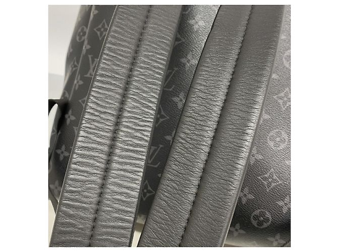 Zaino Steamer Monogram Eclipse Louis Vuitton Nero - vista 9