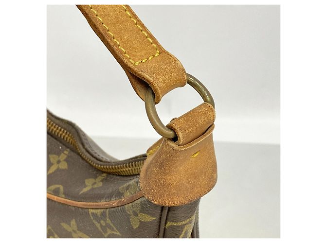 Borsa a tracolla Louis Vuitton Monogram Boulogne 30 Marrone - vista 10