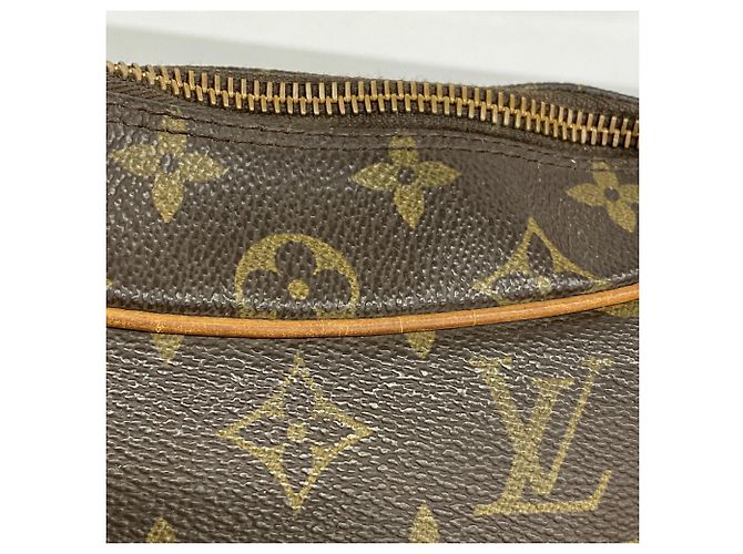 Borsa a tracolla Louis Vuitton Monogram Boulogne 30 Marrone - vista 11