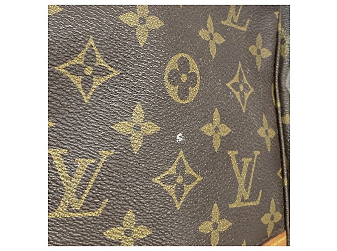 Borsa a tracolla Louis Vuitton Monogram Boulogne 30 Marrone - vista 13