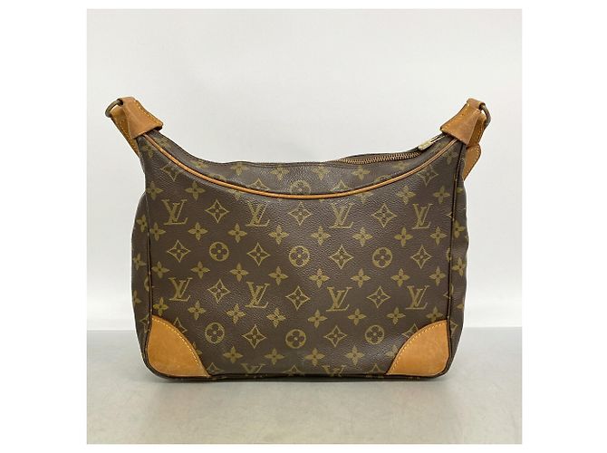 Borsa a tracolla Louis Vuitton Monogram Boulogne 30 Marrone - vista 14