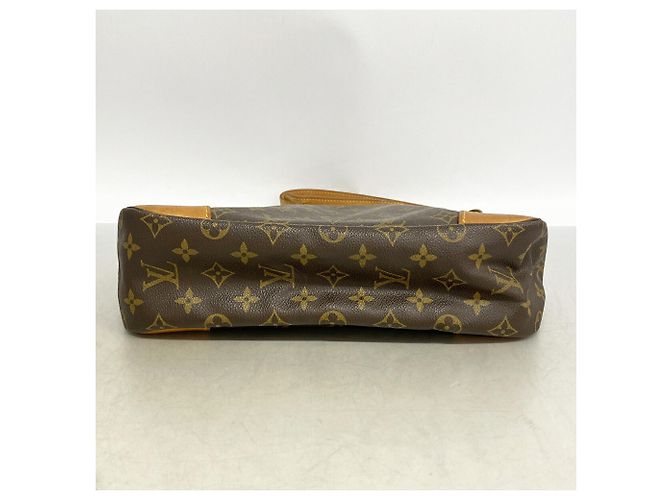 Borsa a tracolla Louis Vuitton Monogram Boulogne 30 Marrone - vista 3