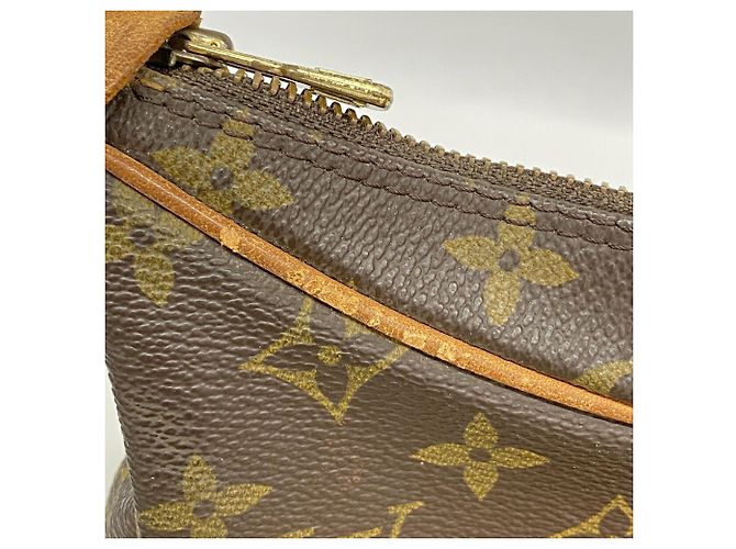 Borsa a tracolla Louis Vuitton Monogram Boulogne 30 Marrone - vista 7