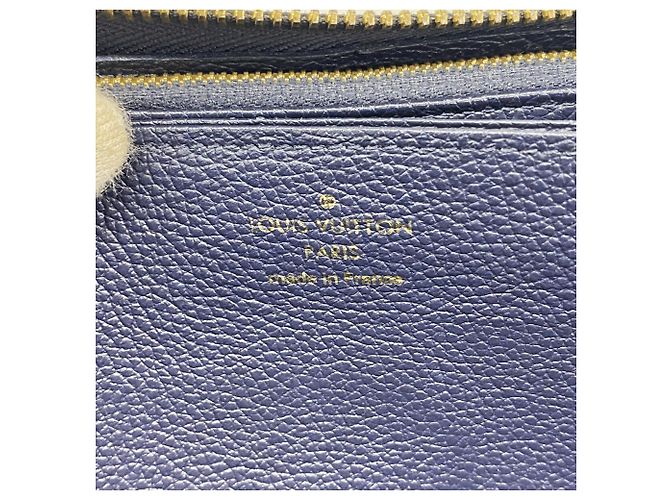 Louis Vuitton Monogram Empreinte Zippy Wallet Rot - Ansicht 4