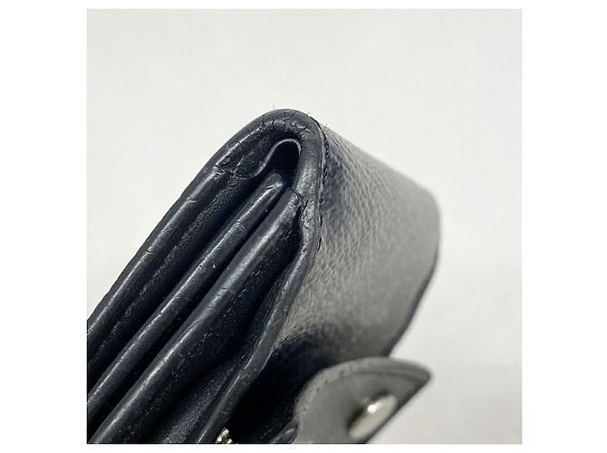 Louis Vuitton Tri-fold Wallet Black - view 6