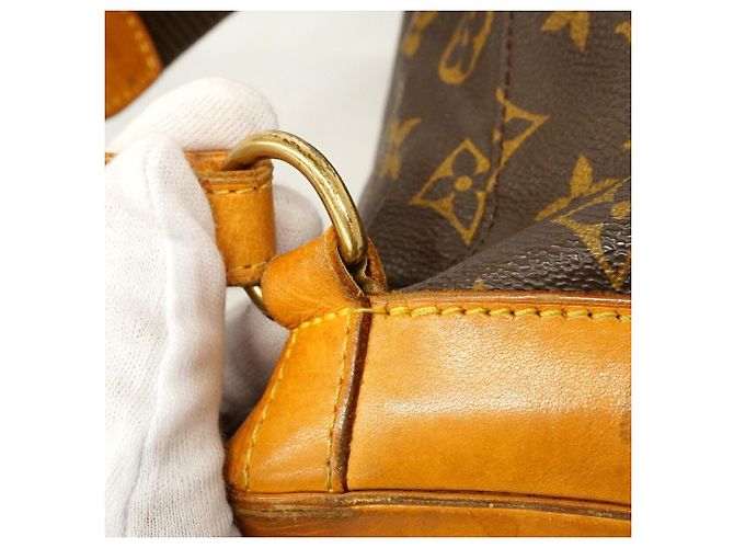 Zaino Louis Vuitton Monogram Montsouris GM Marrone - vista 10