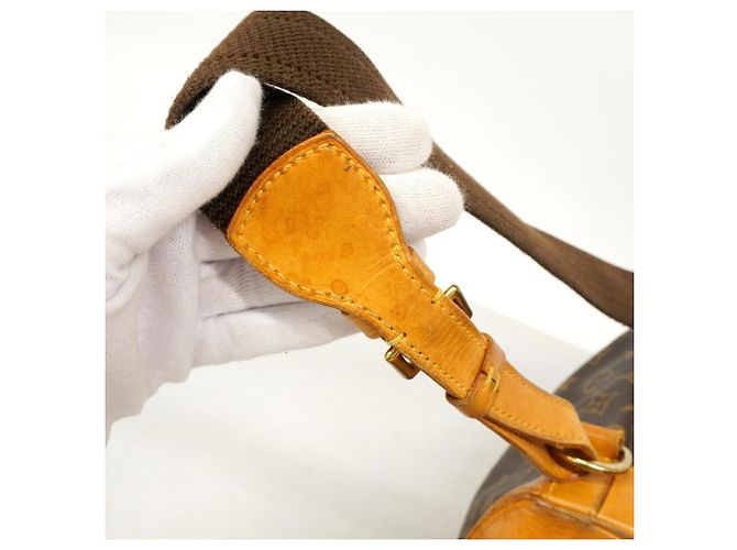 Zaino Louis Vuitton Monogram Montsouris GM Marrone - vista 11