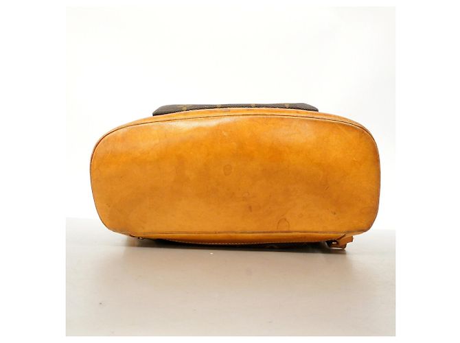 Zaino Louis Vuitton Monogram Montsouris GM Marrone - vista 3