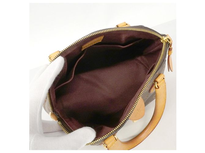 Borsa Louis Vuitton Monogram Rivoli PM Marrone - vista 4